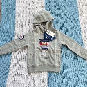 Polo Ralph Lauren Team USA Kids Bear Hoodie